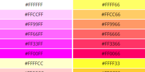 10 Essential Web Safe Colors